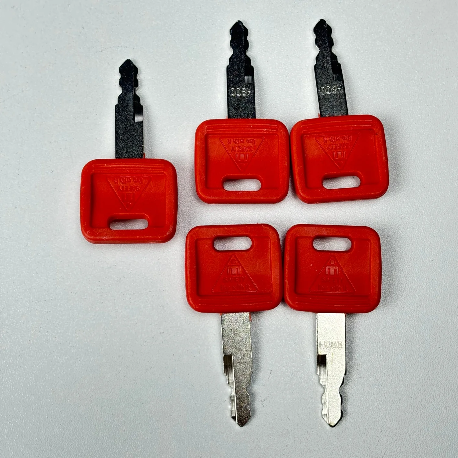 5PCS Ignition Keys AT194969 For John Deere 17D 17G 26G 27C 27D 30G 35C 35D 50D 50G Engine