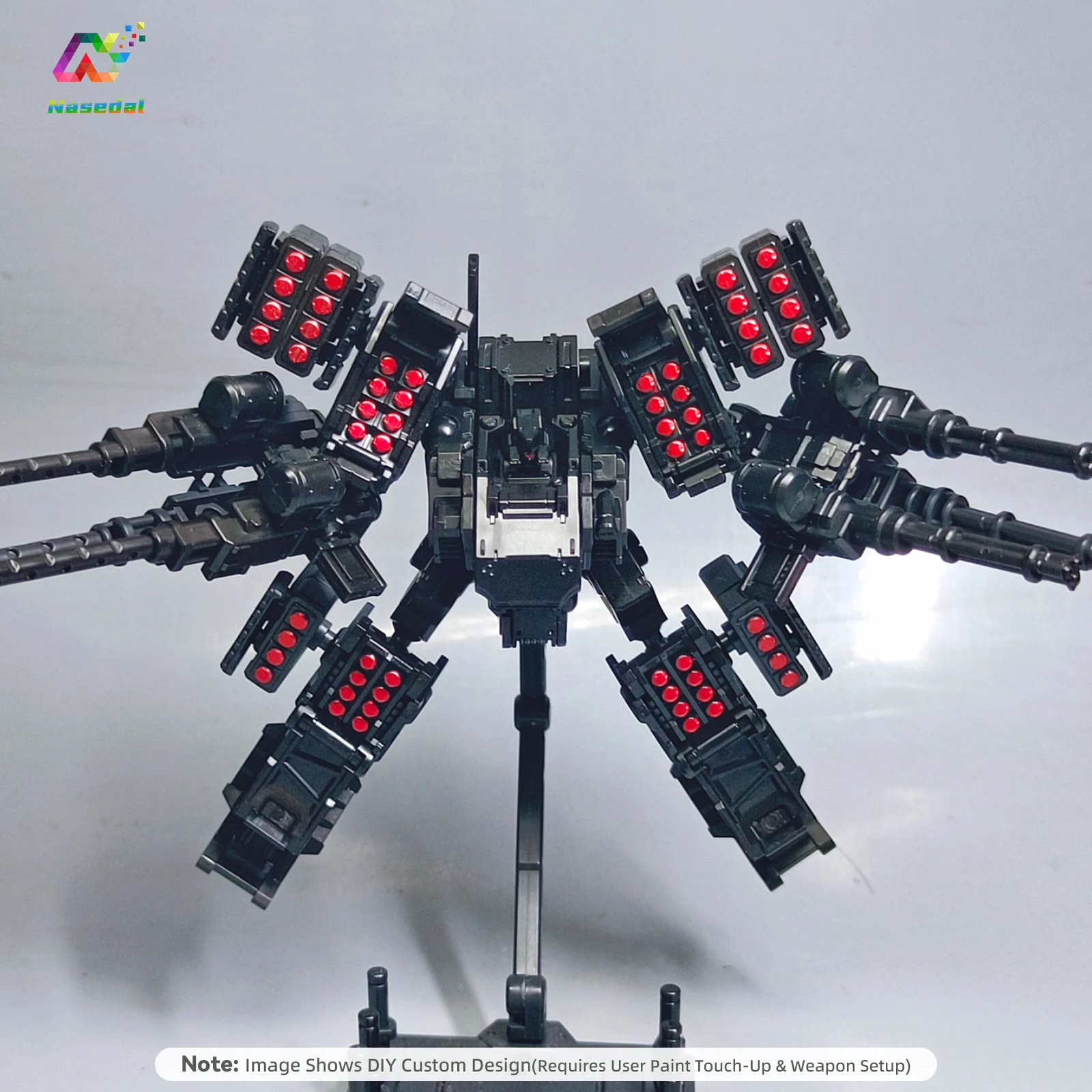 SHEIK MAINLAND 3MIN PROJECT 1/60 MUFS-S5 Mecha Model Kit High Precision Detailed Parts DIY Assembly Hobby Collection 3Pcs/box