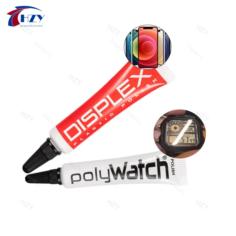 Germany DISPLEX Display Polish Protection Care Removing Scratch of Plastic Product as MP3 PSP Mobile Phone No Touchscreen