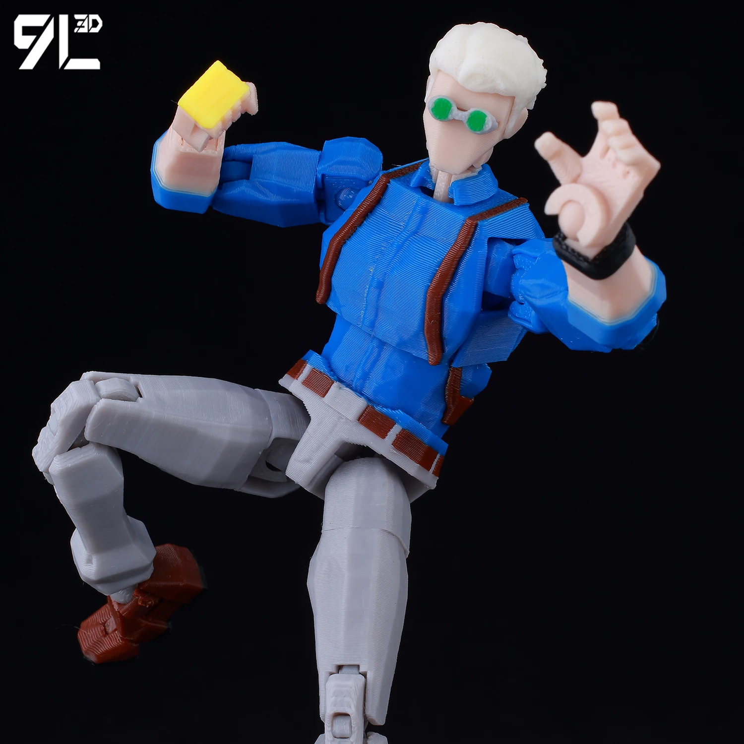 

9L3D Dummy13 Cheap Holiday Gift- Movable Figure with Stress Relief Function​ Articulate Collectible for Desk Display​ Ct toys