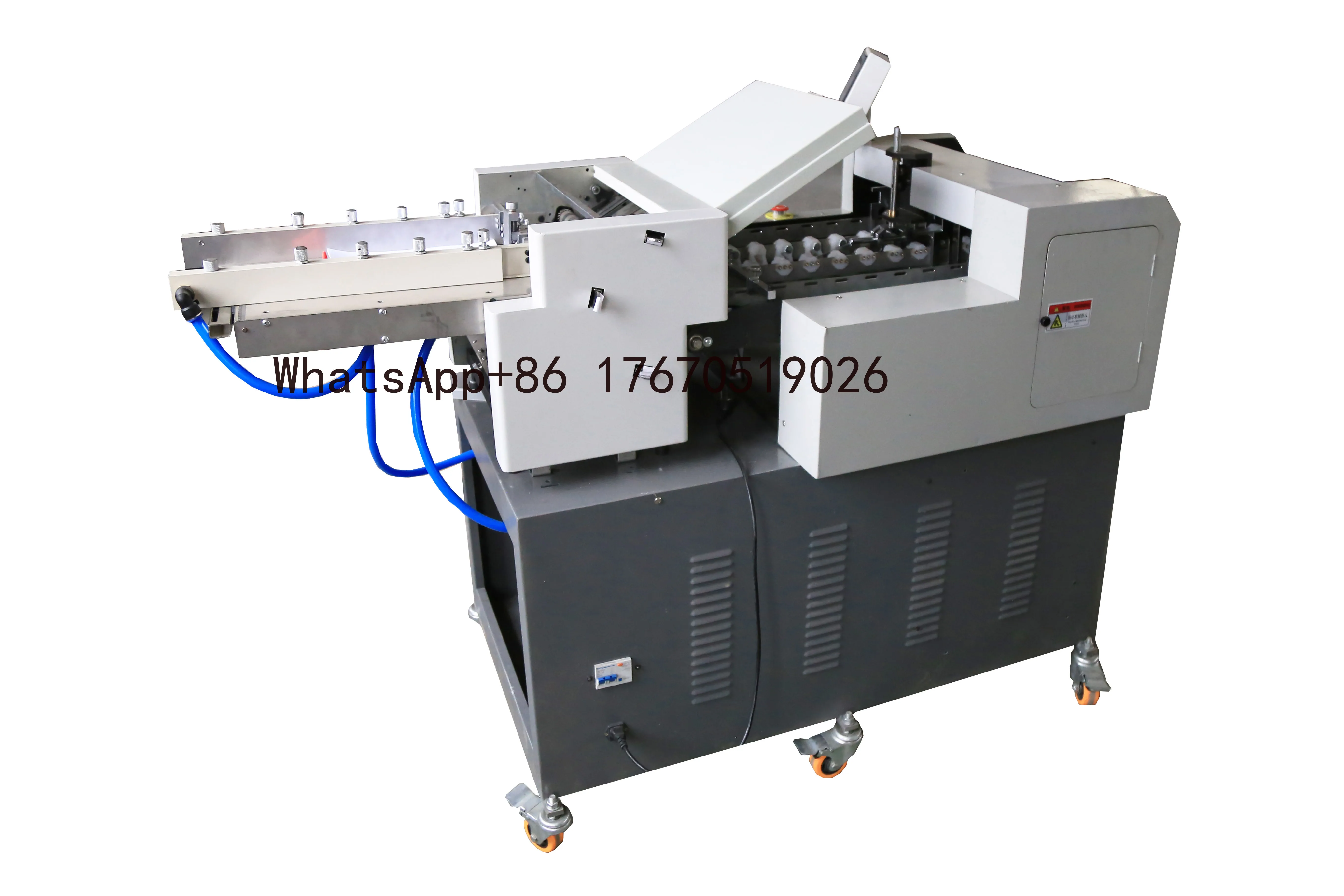 2026-A3 High Speed Touch Display Air Suction Feed Automatic Paper Cross Folding Machine 4 Comb + 1 Knife