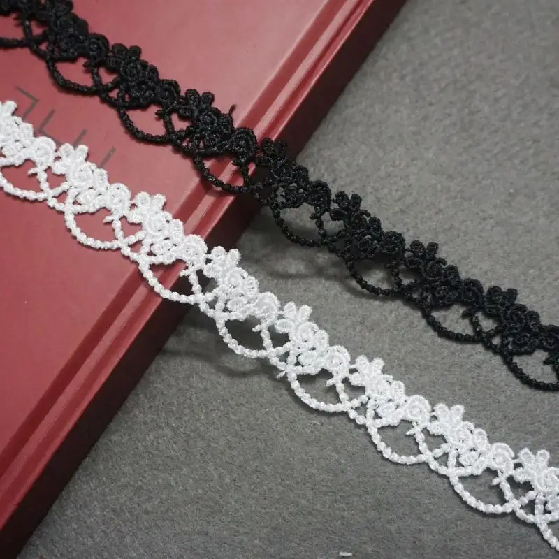 Lace Ribbon Applique Tear-Resistant Lace Trimming for Sewing Clothes Bag DIY Craft Home Party Decor Supplies