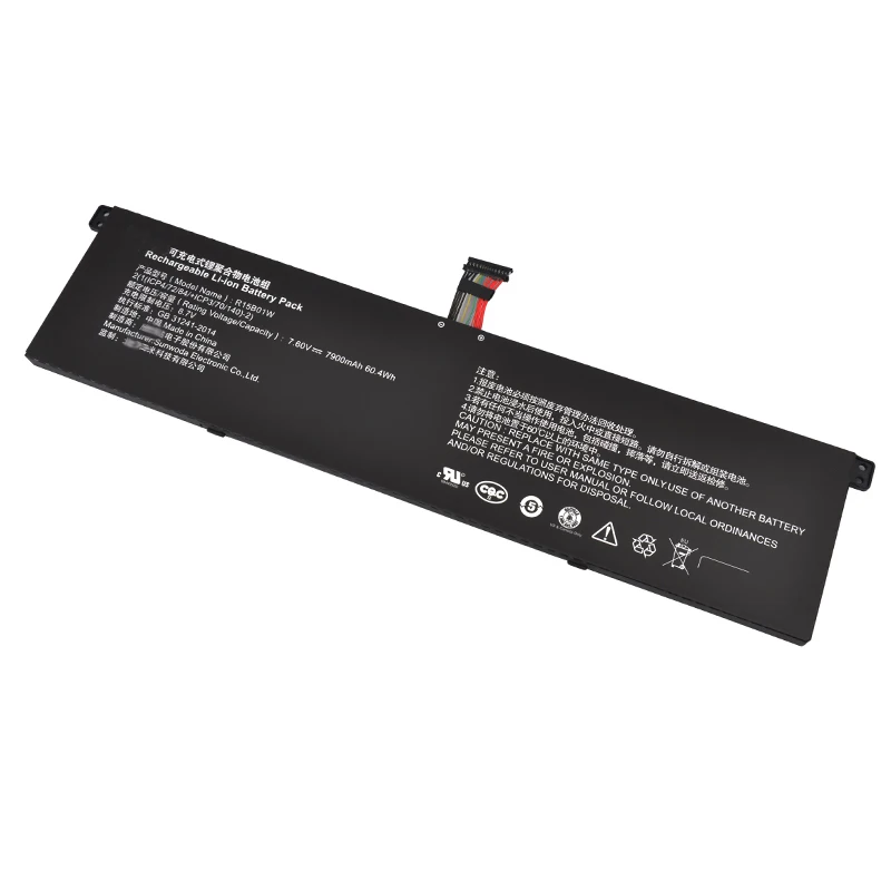 Nova original r15b01w bateria do portátil para xiaomi pro i5 15.6 polegada série 7.6v 60.04wh de alta qualidade