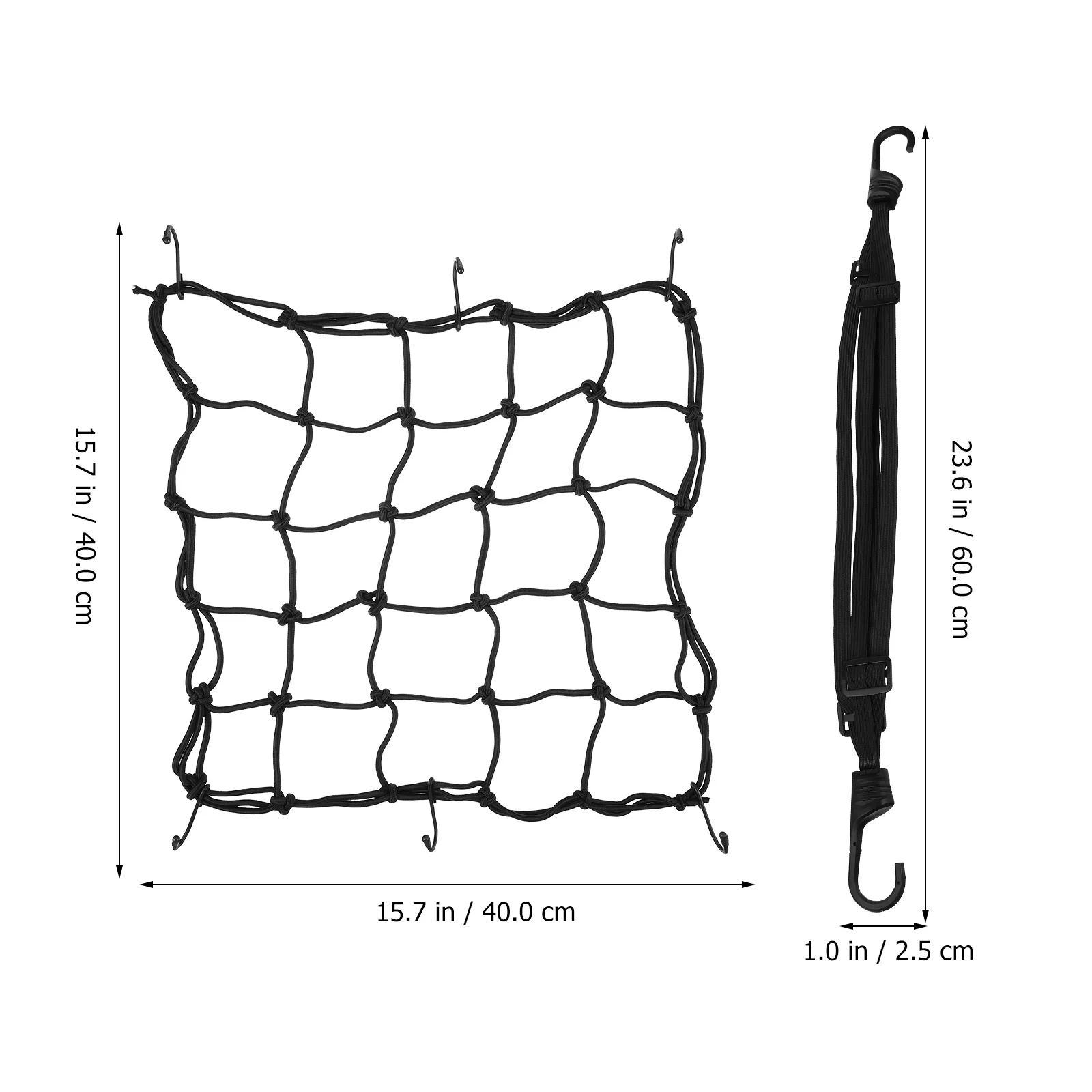 Luggage Net Bag Cargo for Bike Elastic Motorcycle Straps Mesh Motorbike Stretch Fixing Nylon Bags