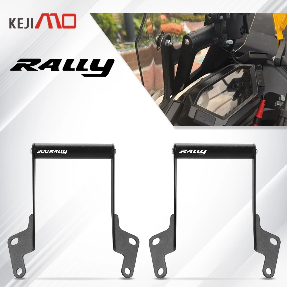 

For Loncin Voge 300 Rally 300 GY 300Rally Motorcycle Accessories Mobile Phone Holder Stand Support GPS Navigation Plate Bracket