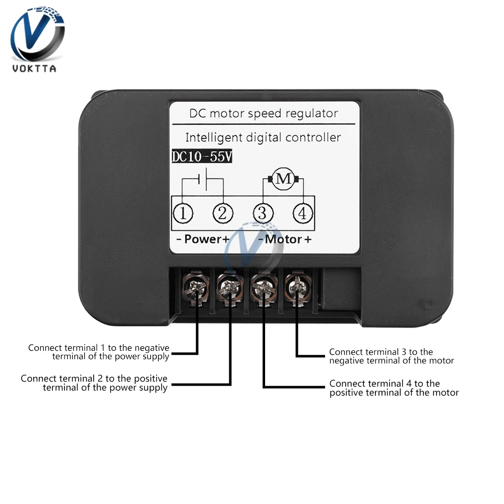 Wyświetlacz LCD regulator prędkości silnika bezprzewodowy pilot zdalnego sterowania szczotkowy silnik prądu stałego PWM kontroler DC10-55V 30A