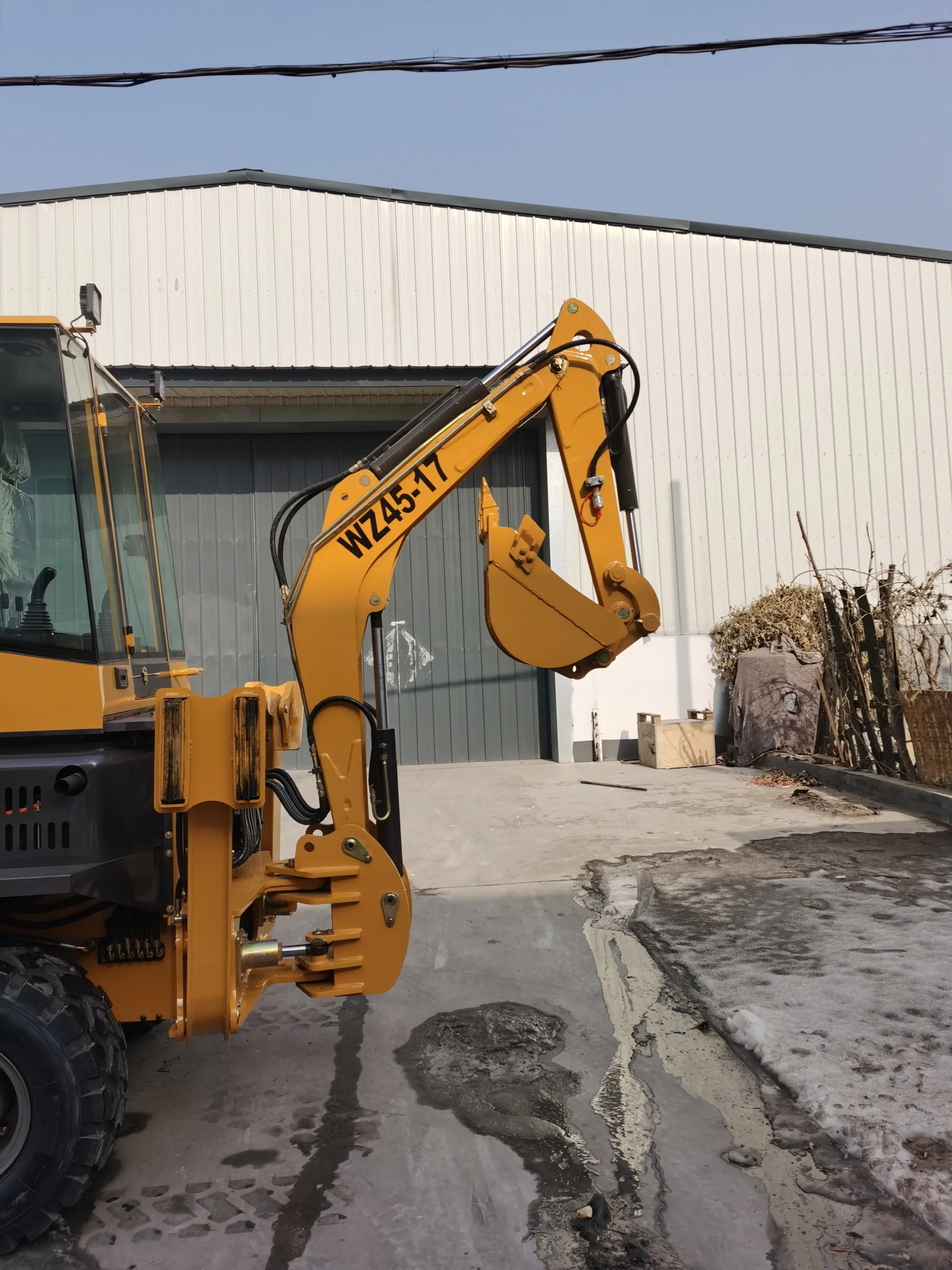 Goede Kwaliteit Backhoe Loader WZ45-17 Loader Met Lage Prijs