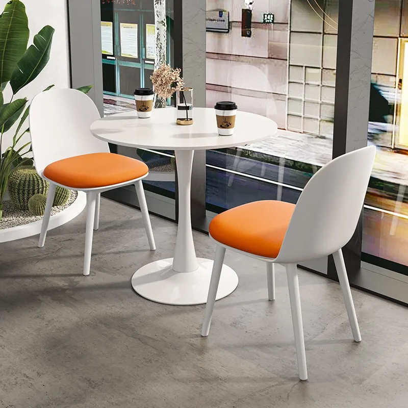 #Nordic  Negotiation Table and Chair Combination for Office Hotel Lobby Balcony Rest Area Use