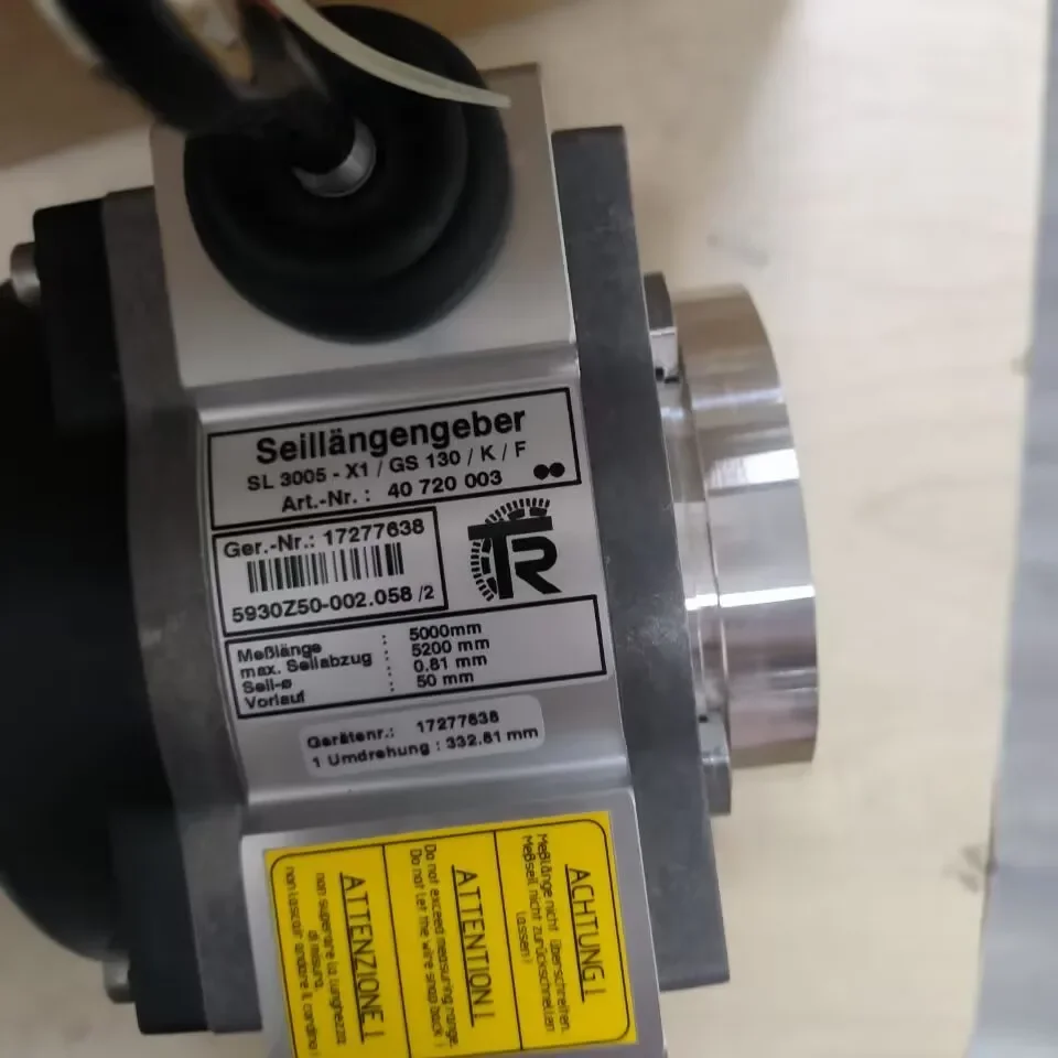 

In stock New sensor BSL-MA130-5 replacement draw wire position sensor SL3005-X1/GS 130/K/F linear sensor measure range 1000-500