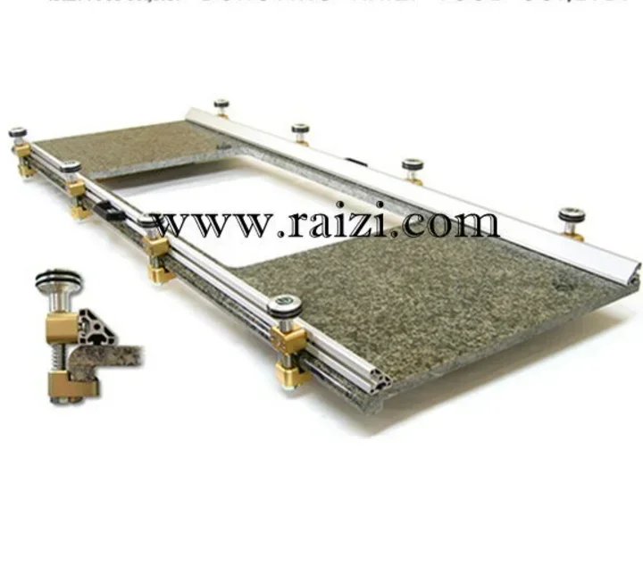 Raizi 4 ' sink hole saver for stone slabs installation