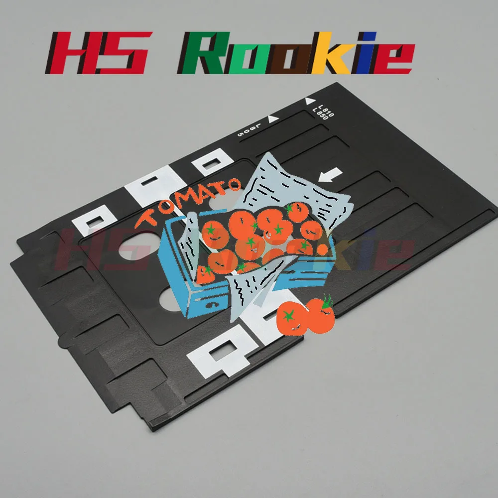 5X PVC ID Card Tray Plastic card Printing Tray support for Epson R260 R265 R270 R280 R290 R380 R390 RX680 T50 T60 A50 P50 L800 L
