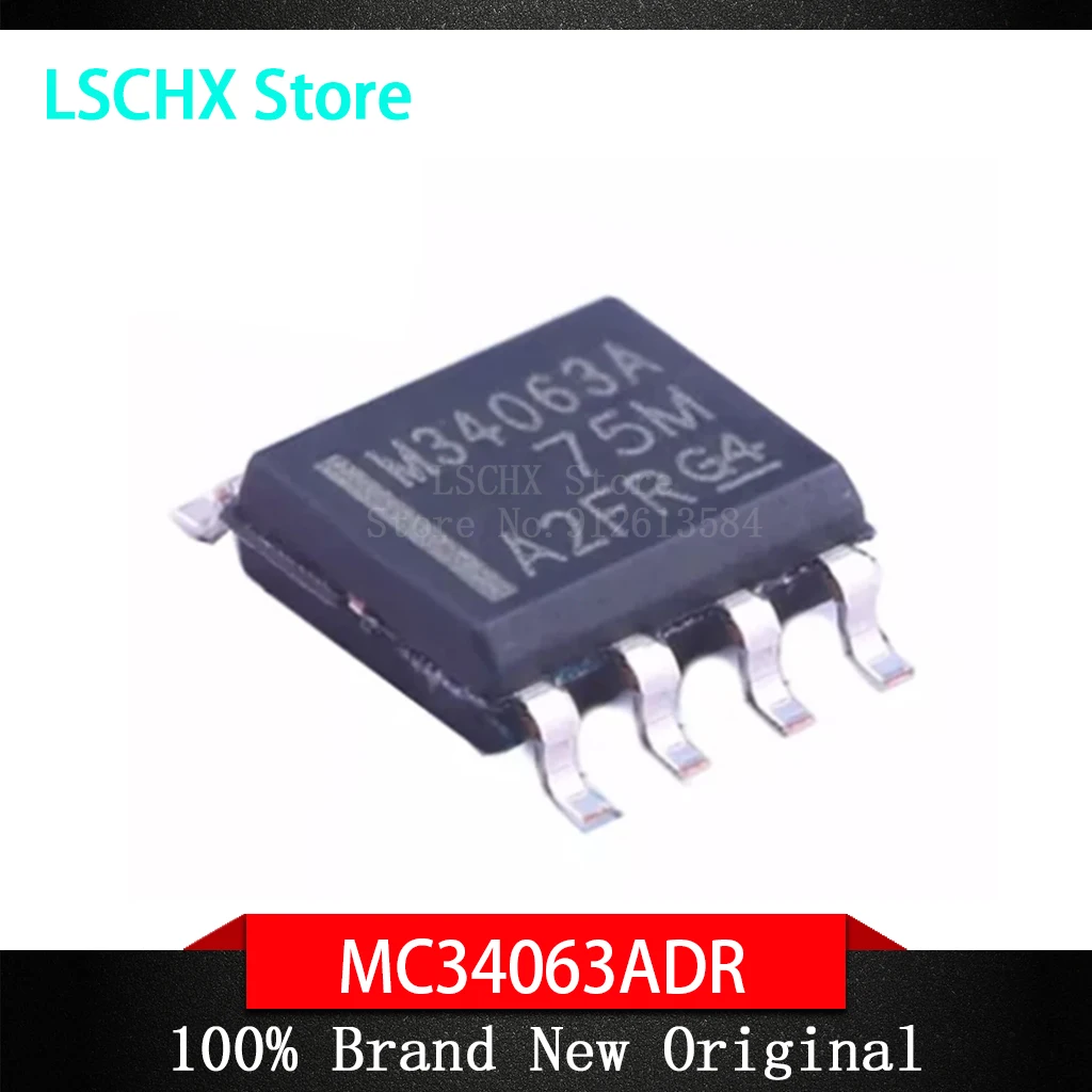 10pcs/lot MC34063API DIP-8 MC34063AP1 MC34063 DIP8 34063API IC MC34063A SOP-8 MC34063ADR SOP8