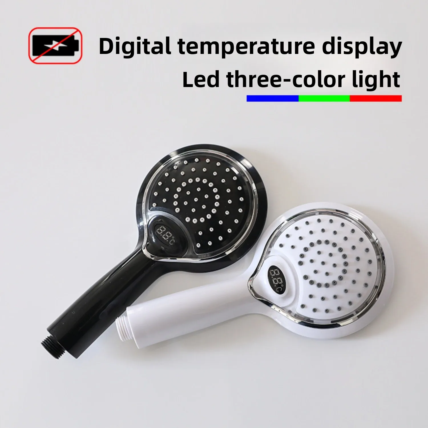 

Умный светодиодный контроль температуры, цифровой дисплей, ручной душ, насадка для душа из АБС-пластика, набор для душа повышения давления, высокое качество