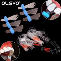 Dental Twin Anterior Matrices Orthodontic Sectional Contoured Metal Matrix Transparent Sectional Contoured Polyester Matrices