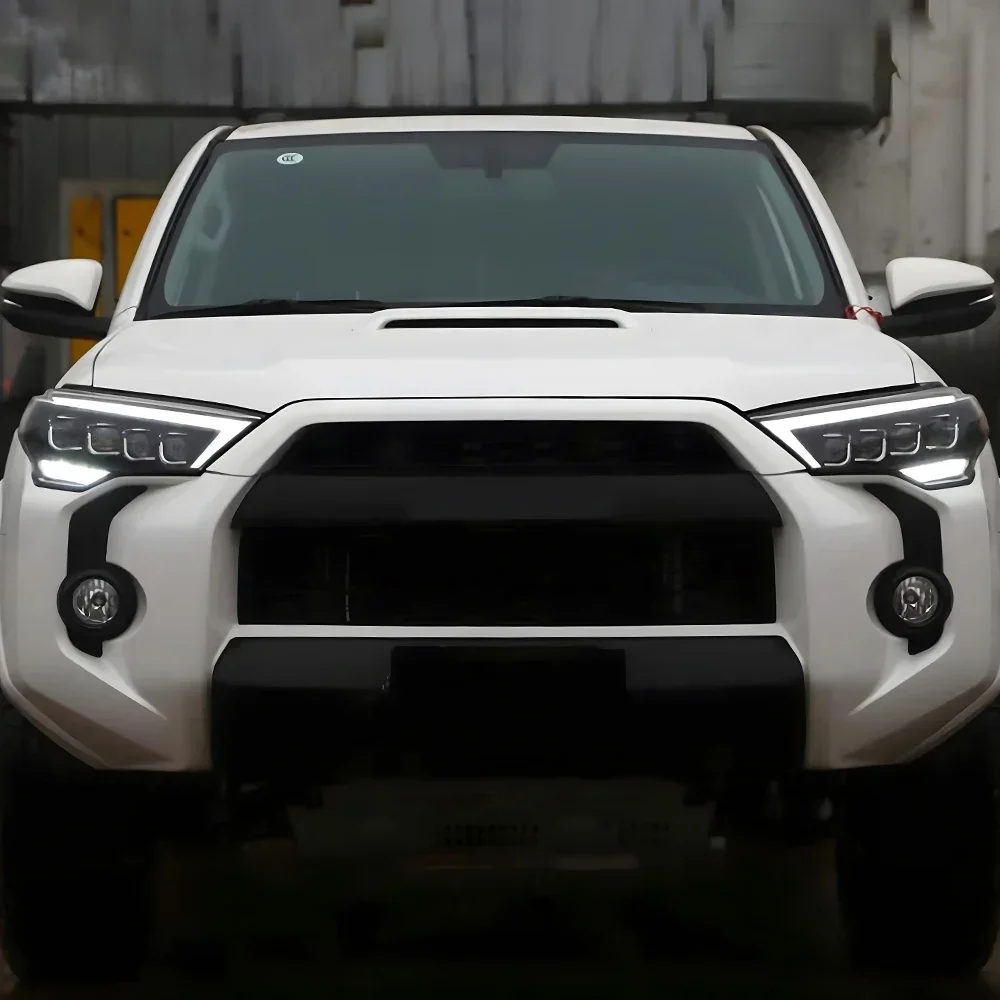 Auto Headlights For Toyota 4Runner 2014-2021 LED Car Front lamps Assembly Upgrade Four Projector Lens Plug and Play Accessories