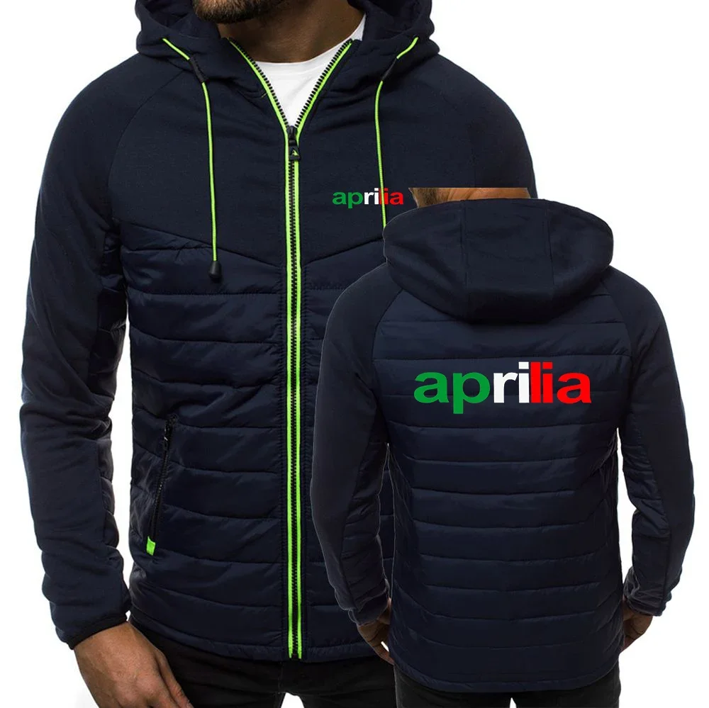 Sudadera con capucha y cremallera para hombre, abrigo clásico con estampado de motocicleta, chaquetas informales de 7 colores, novedad de 2023