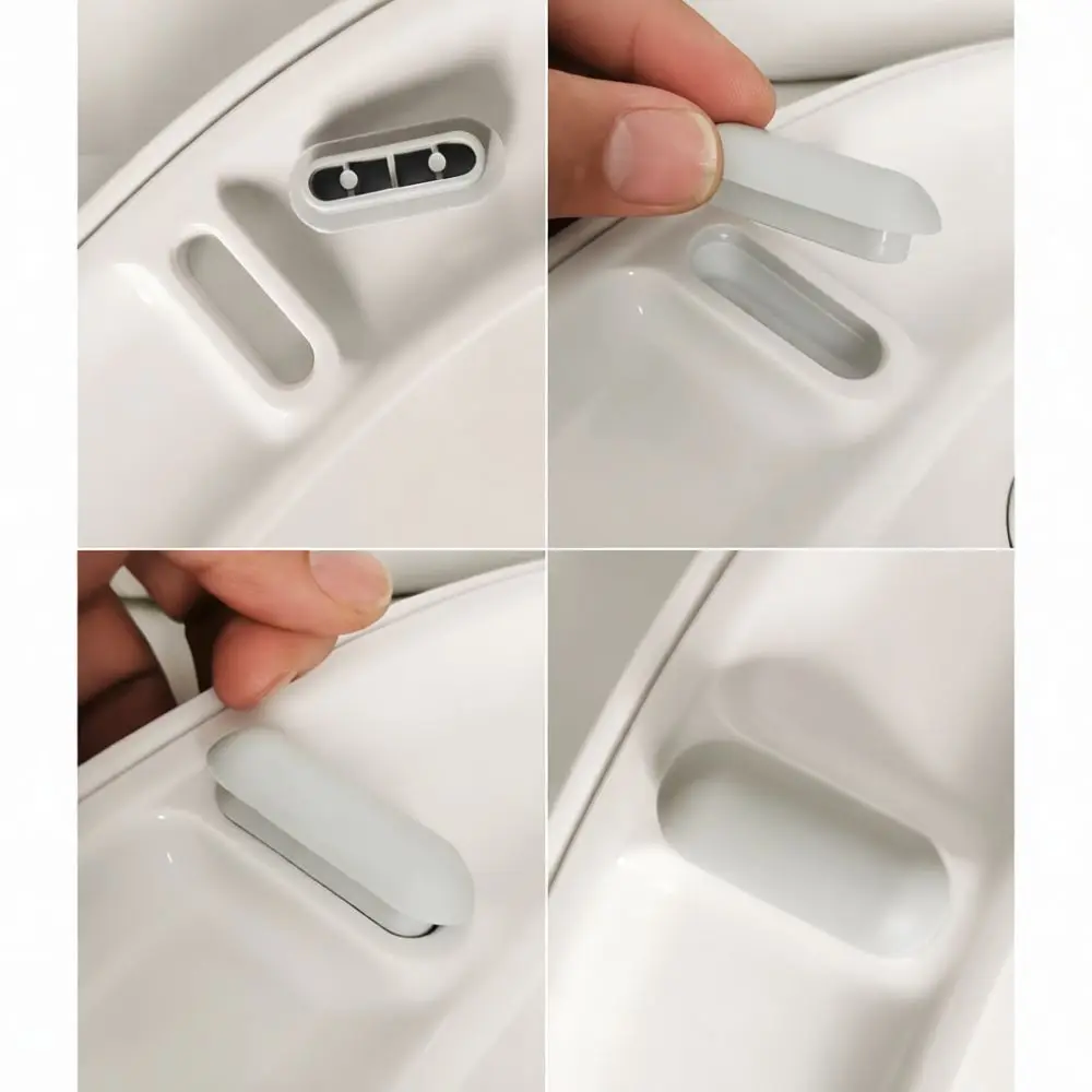 Replacement Toilet Lid Buffer Rubber Gasket Set Universal Seat Protection Pads For Bathroom Plumbing Repair Hardware
