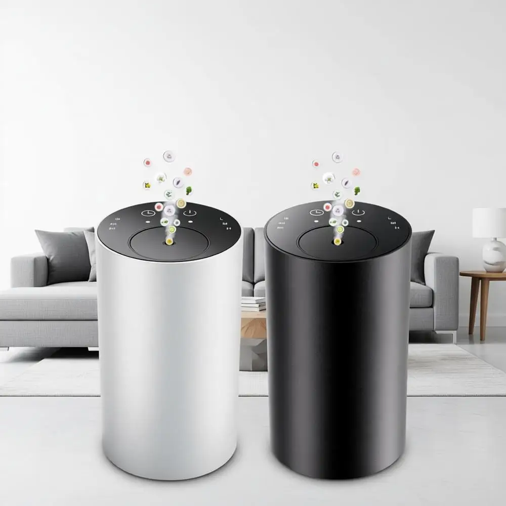 

Портативный аромадиффузор, мини-аппарат для ароматерапии, на батарейках, таймер на 1/4/8 часов, объем 20 мл, 3 уровня распыления для дома, C