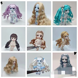 3.5cm 4cm 5cm mini BJD doll wig LAIL wig doll accessories customization