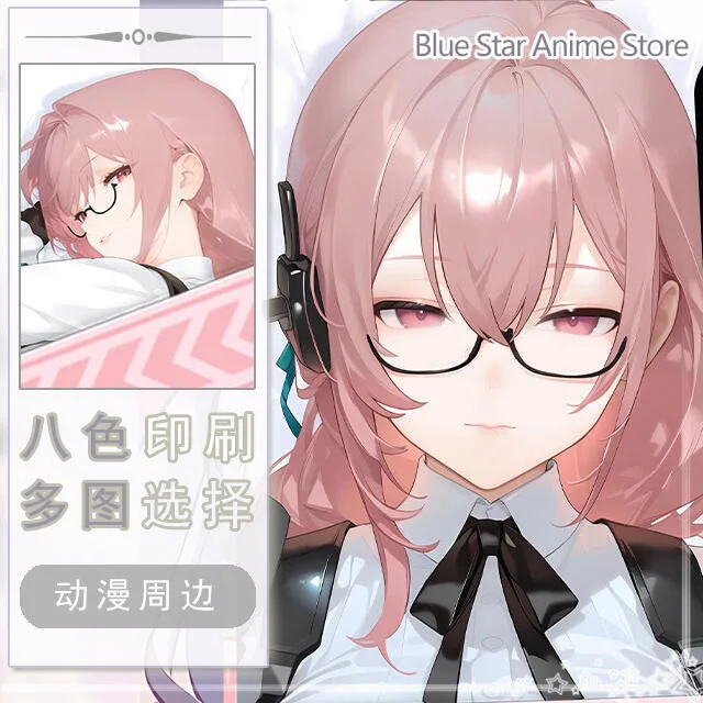 Zenless Zone Zero Tsukishiro Yanagi Dakimakura  Case Otaku Pillow Cushion  Xmas COSPLAY Long Cushion Cover Gift