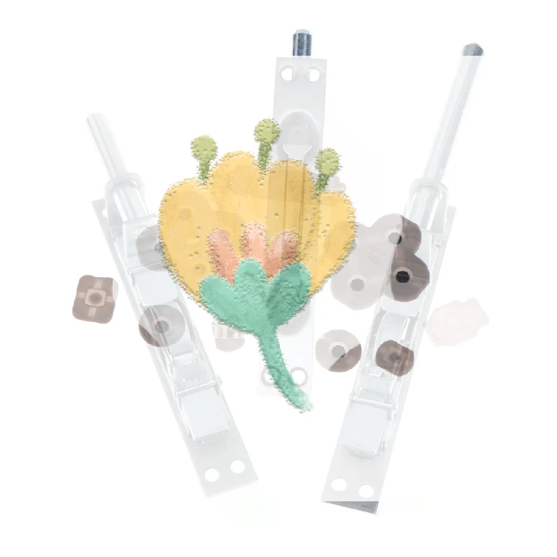 Stainless Steel Security Door Flush Bolt Durable Anti Theft Design Multiple Sizes For Home Gate Safety Use