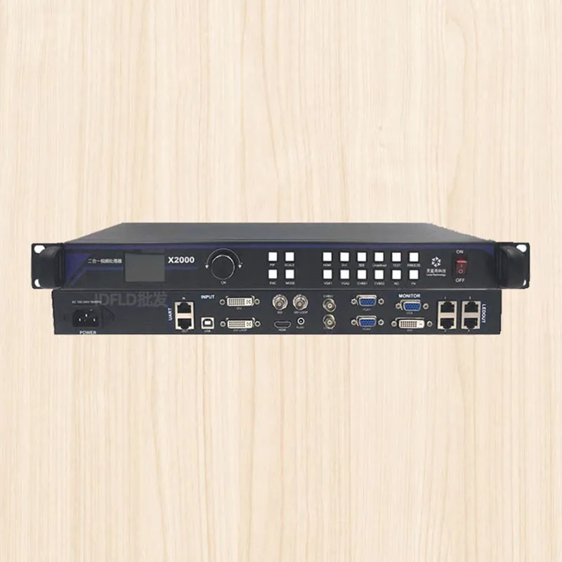 Linsn X2000 Full Color LED Display Screen Two-in-one Video Processor System Master Control Integrated With Sender Controller