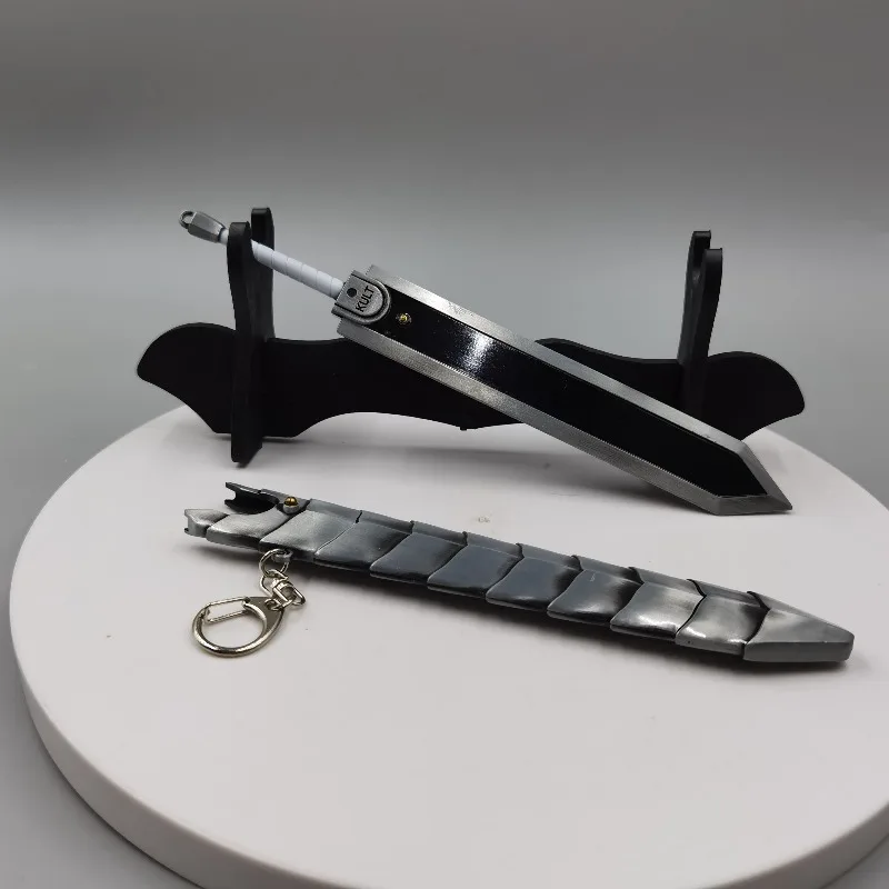 22cm Guts Dragon Slayer épée cool alliage jeu périphérique Cool épée avec épée gaine modèle ornement cadeaux jouets Collections