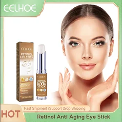 Retinol Anti Aging Eye Stick Reduce Wrinkle Lifting Firming Nourish Improve Fine Lines Crow's Feet Remove Dark Circles Eye Balm