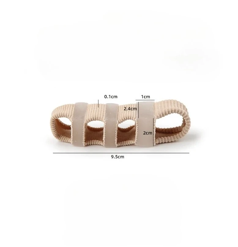 Séparateur d'orteils en Silicone, correcteur d'hallux Valgus, épandeur d'espacement, correcteur de doigt, lisseur d'oignon, outil de soins des pieds, 1 pièces