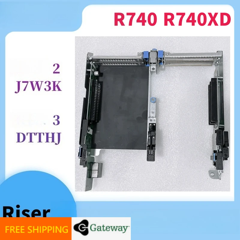 FOR DELL R740 R740XD Expansion Slot Riser Card 2/3 PM3YD MDDTD J7W3K DTTHJ