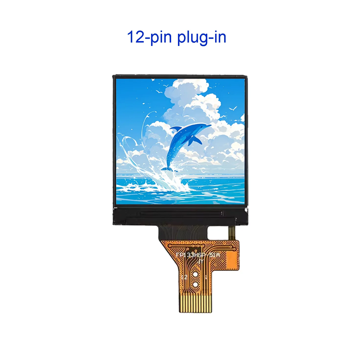 Módulo de pantalla Lcd TFT de 1,3 pulgadas, 1,33 pulgadas, 240x240, cristal IPS, interfaz SPI, control ST7789V, 12 pines, 24 pines