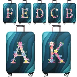 Luggage Covers 18-32inch Protector Travel Luggage Suitcase Protective Cover Stretch Dust Covers Print Pink Letter Series