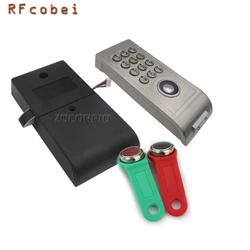 Stainless steel Temporary /Fixed Code TM iButton Combination Lock, Door Access Digital Electronic Security Cabinet Coded Locker