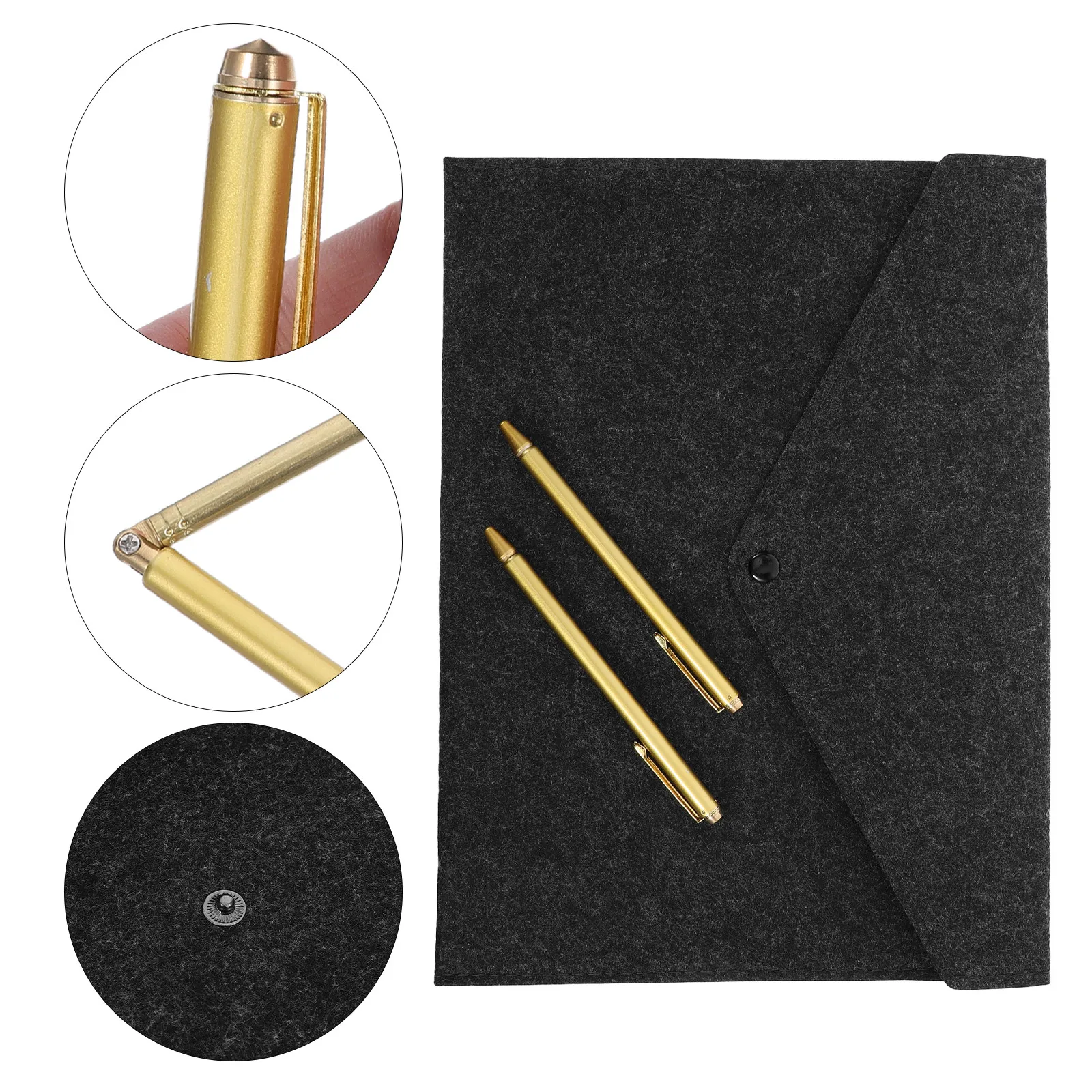 2Pcs Brass L Shaped Dowsing Rods Set Gold Prospecting Tools Metal Detection Portable Divining Rods Storage Bag Treasure Hunting