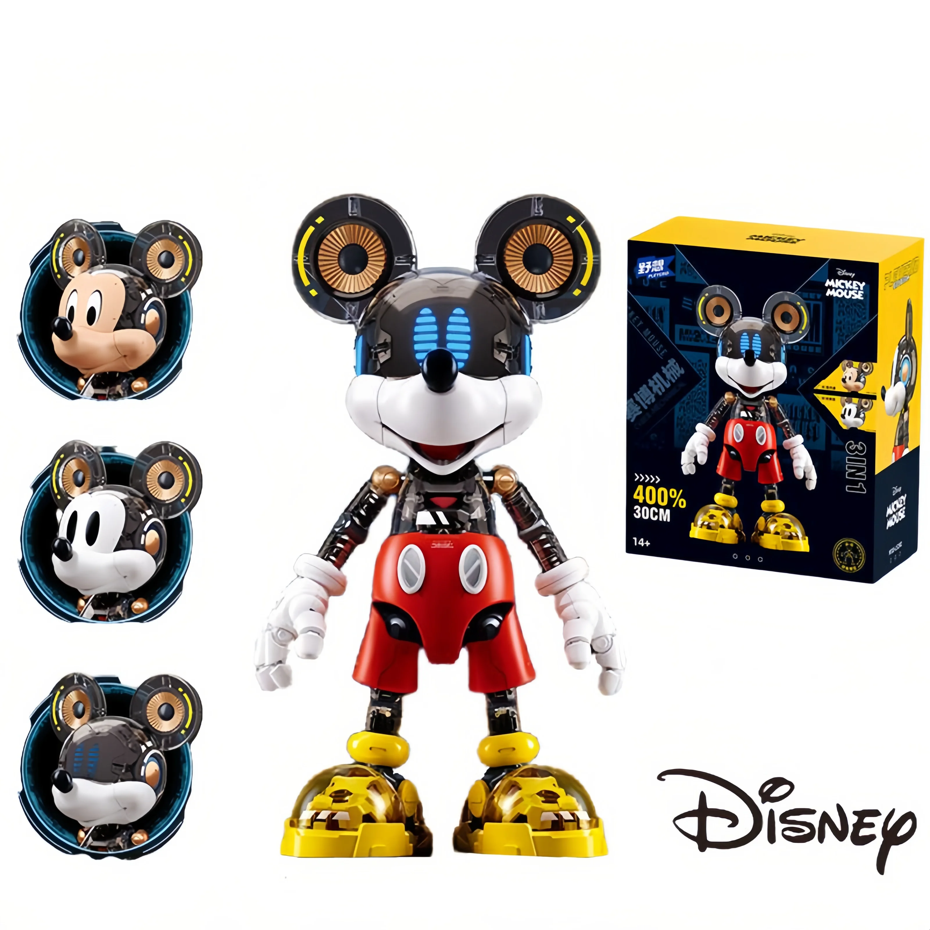 

Disney Genuine Sluban Pleyerid Mickey Assembly Model Kit | Original Collection Action Figure & Hobby Gift Christmas Gift