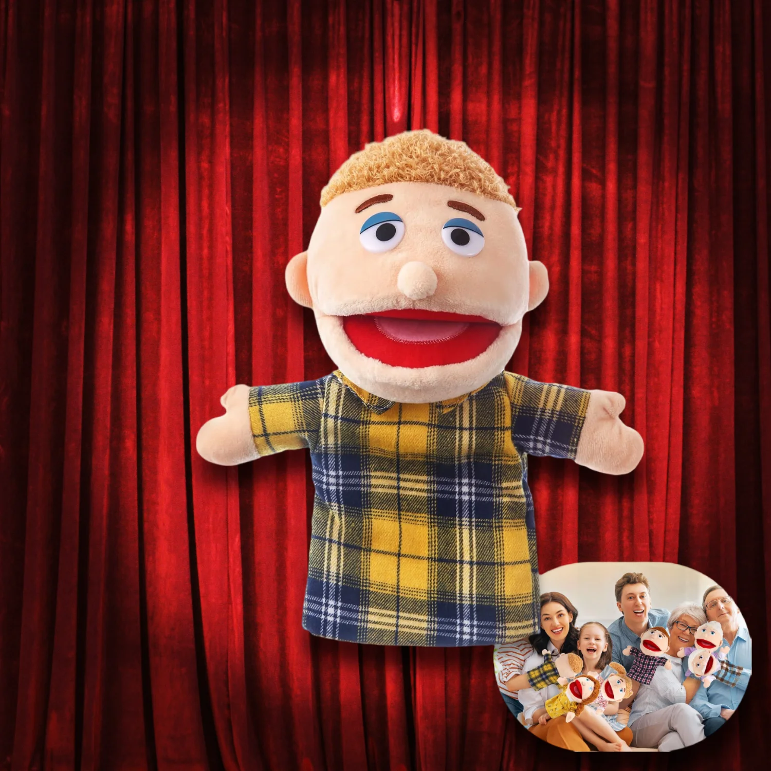 Marionetas de mano para hijo, marionetas de mano de felpa suave, juego de rol interactivo, juguetes para contar historias para niños, juego imaginativo