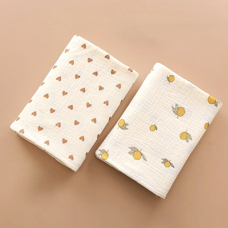 

Muslin Cotton Baby Blankets Newborn Swaddle Bedding Cover Infant Receiving Blanket for New Born Bath Towel Summer Baby Items