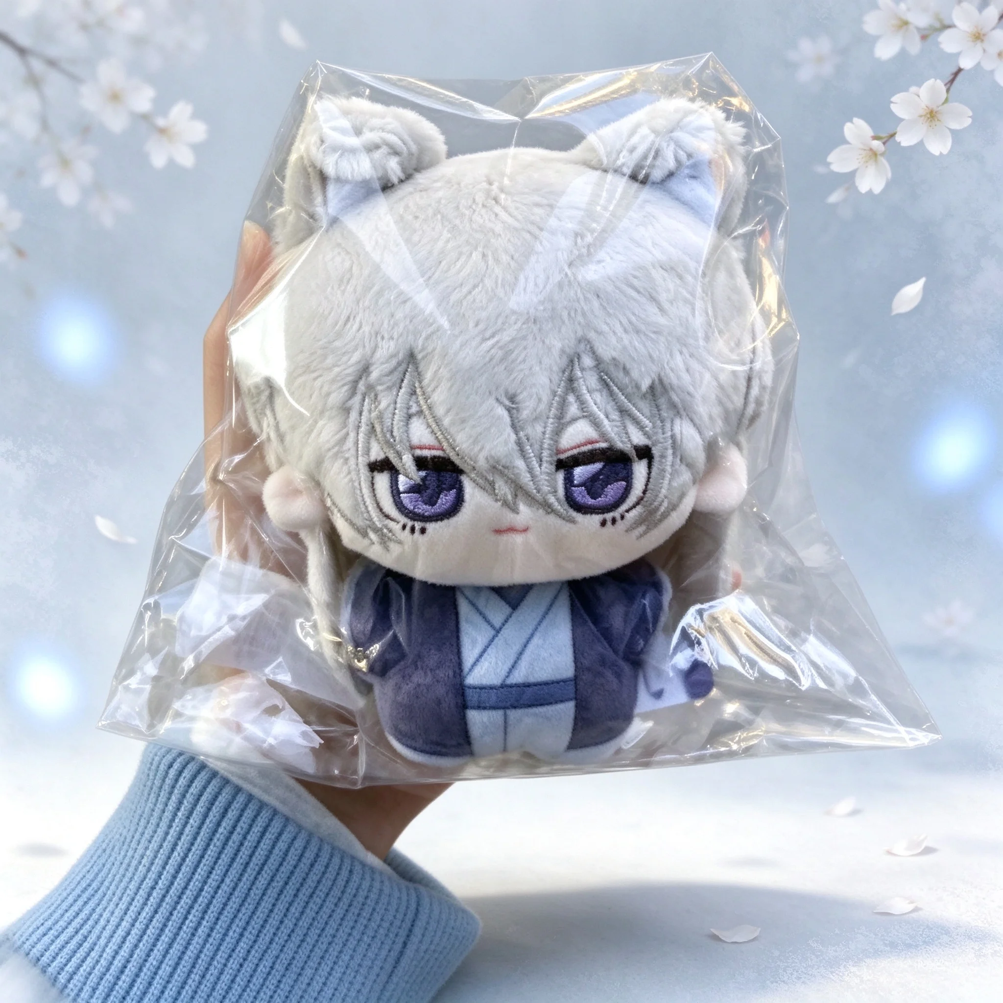10cm Kamisama Love Tomoe Plush Doll Pendant Anime Body Tomoe Plusie Toy Keychain Stuffed Doll Fans Birthday XMAS Gift