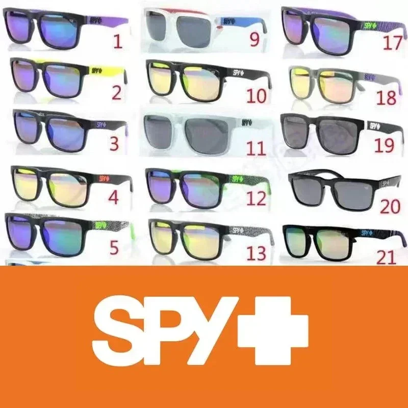 Gafas deportivas SPY para hombre y mujer, lentes de sol polarizadas para monopatín, pesca, novedad