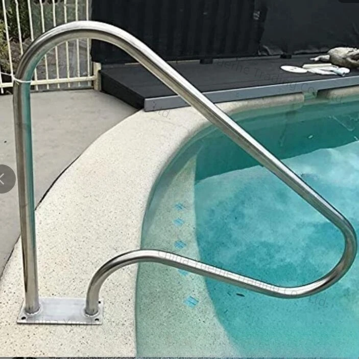 

Various swimming pool handrails 304 stainless steel escalators Underwater handrail pedals Thickened pool ladders Launch ladders