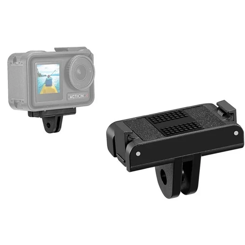 For DJI Osmo Action 5 4 3 Nano Magnetic Two Claw Adapter 1/4 Thread Universal Port For DJI Action 5 Pro Camera Magnet Accessory