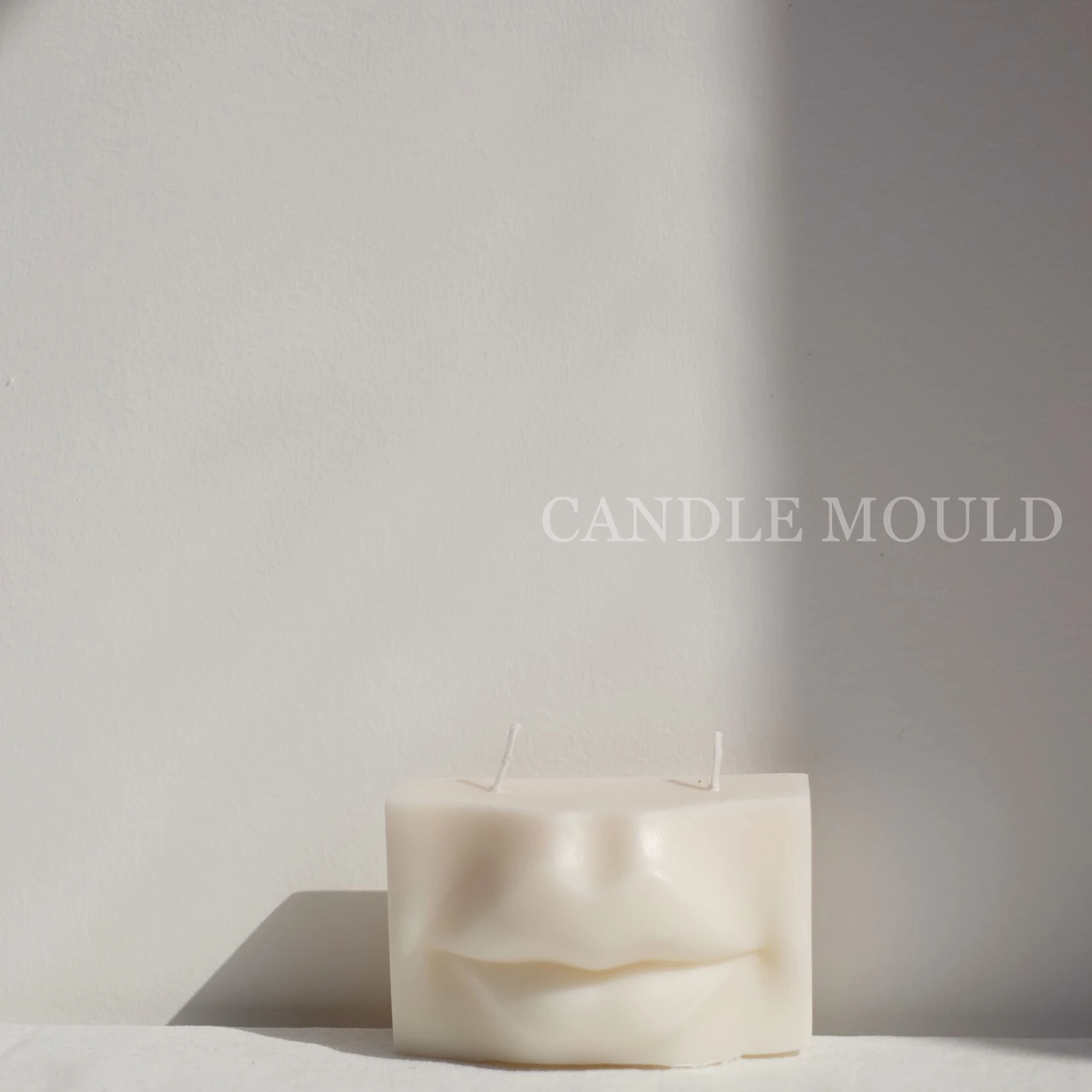 3D David Lips Soy Wax Silicone Mould, Unique Mouth Candle Mould, Abstract Sculpture, Jesmonite Plaster, Cement Concrete Casting