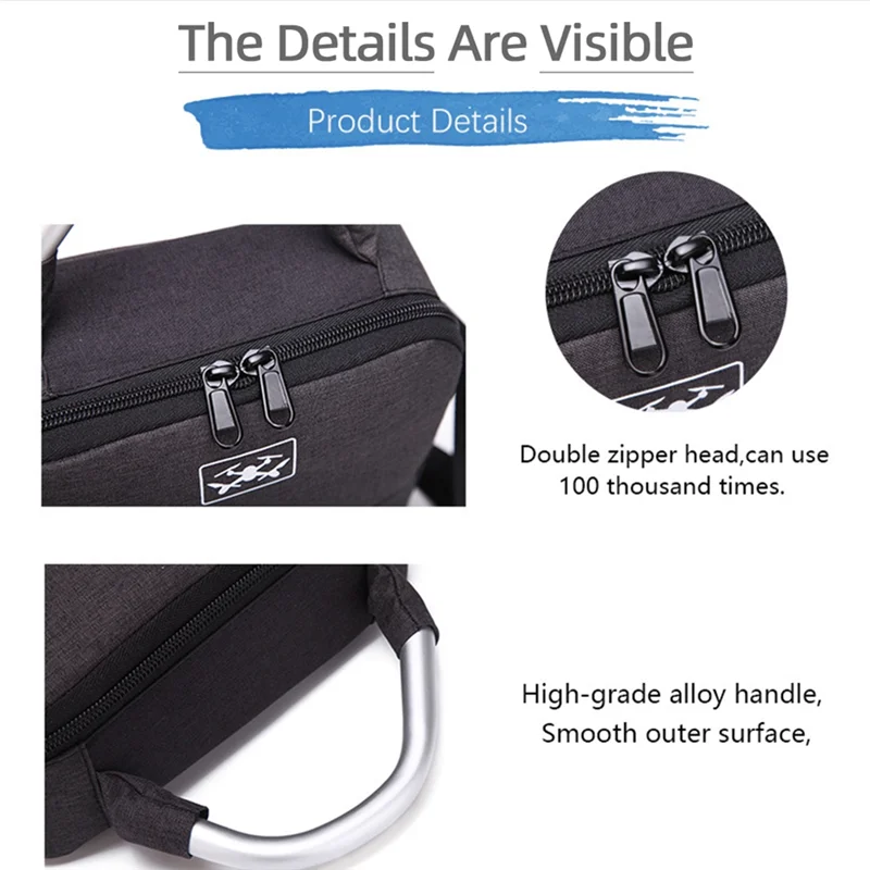 

Carrying Case Single-Shoulder Bag Waterproof Sotrage Bag For DJI NEO Drone Remote Battery Accessories A