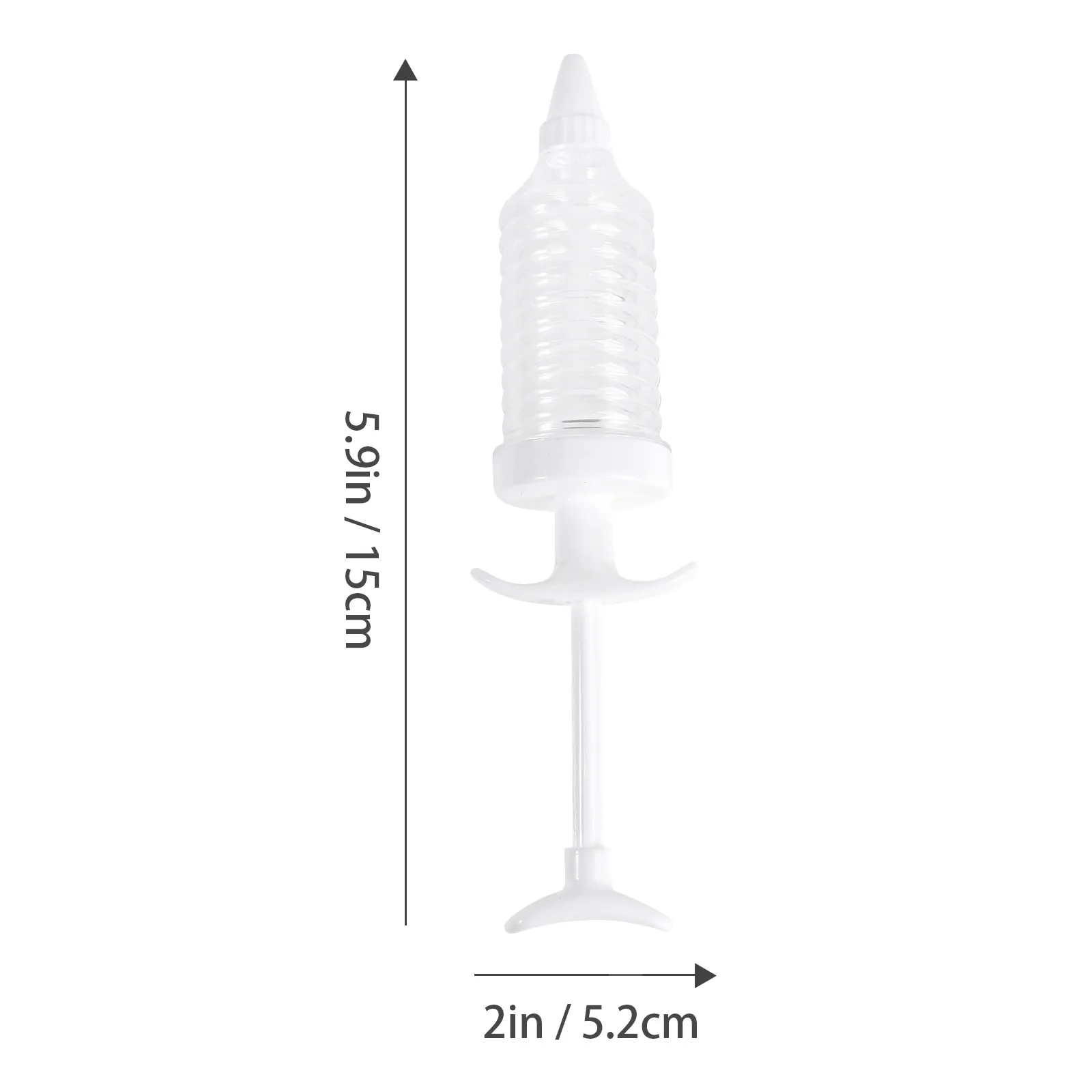 16Pcs Cookie Decorating Machine Cake Piping Syringe Set with 8 Tips Ergonomic Handle Solid Smooth Plastic for Consistent Cookies