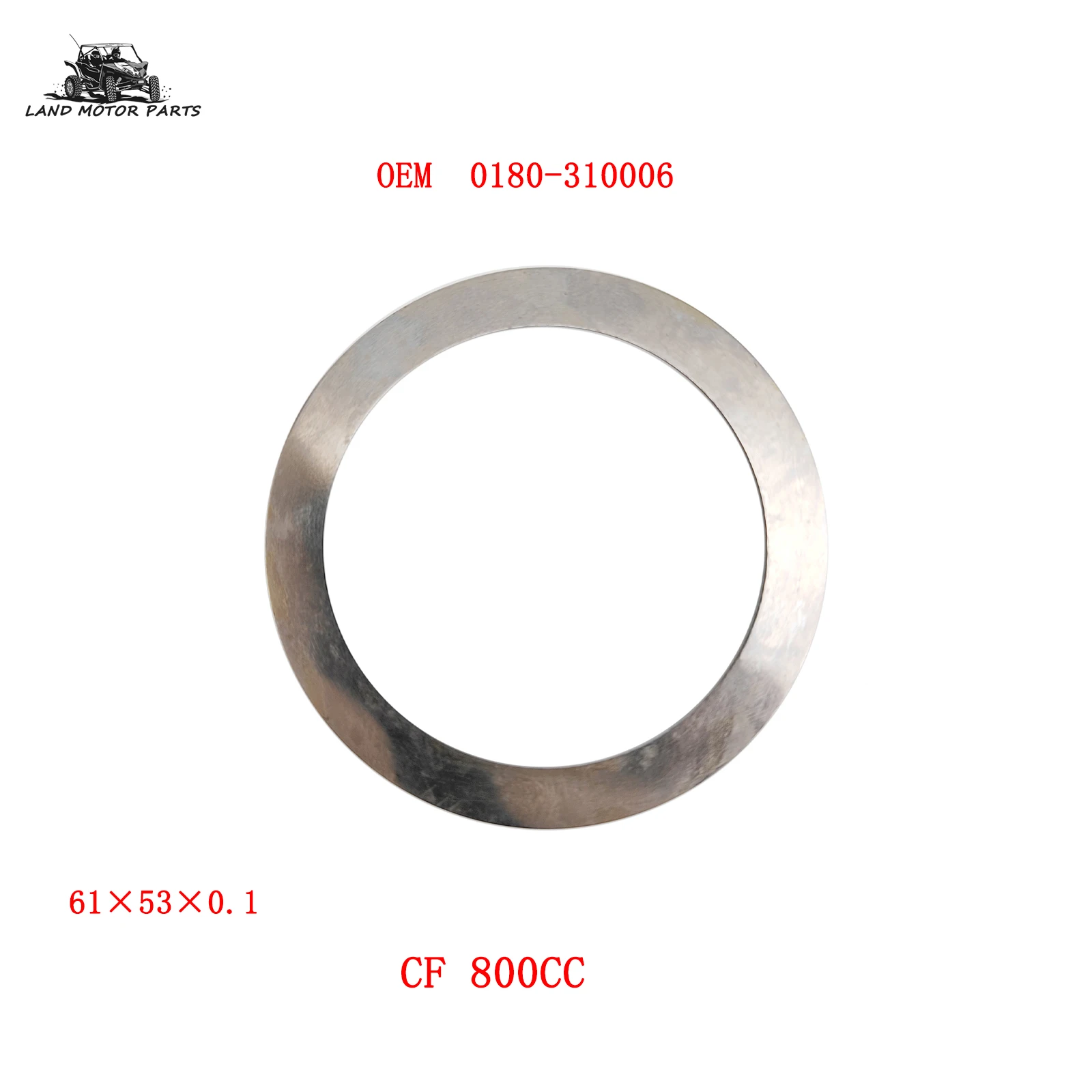 

РЕГУЛИРОВКА 61×53×0.1 OEM 0180-310006 Для CF 800CC
