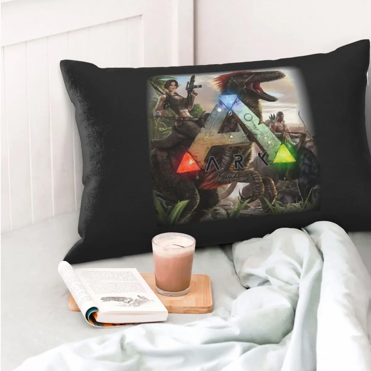 

Day Gift Ark Survival Evolved Cool Rectangle Pillowcase Cushion Cover Decorative Bedroom Bed Home Comfort Throw Pillow