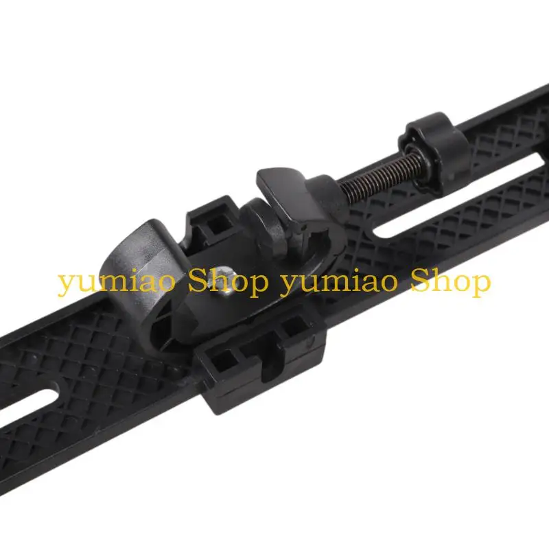 587B 1/4'' 3 Port Camera Mount Extension Bar Microphones Bracket LED Light Stand