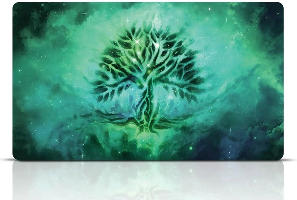 

Forest Ethereal Mana (Stitched) - Compatible with Playmat - Play , YuGiOh, TCG - Original P