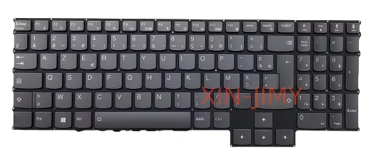 French RGB Backlit AZERTY Keyboard for Lenovo Legion Pro 5 16IRX8 16ARX8, 5-16IRX8 5-16ARX8 82WM