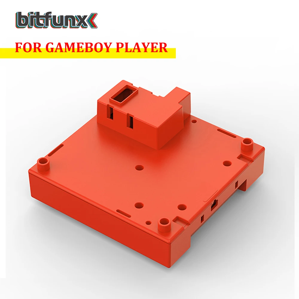 Bitfunx Translucent Base Case GC Replacement Game Shell for GBA Gameboy Player Dol-017 for NGC Game Console